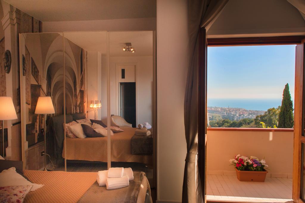 Villa Mareluna - Sea View And Garden Salerno Exteriér fotografie