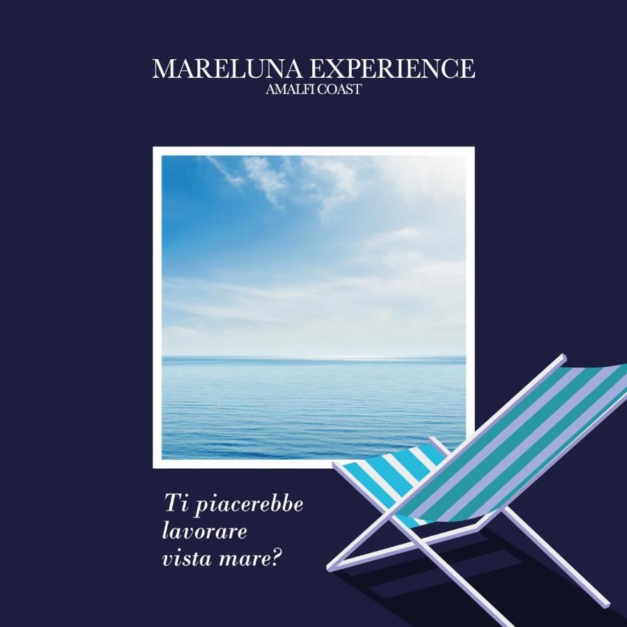Villa Mareluna - Sea View And Garden Salerno Exteriér fotografie